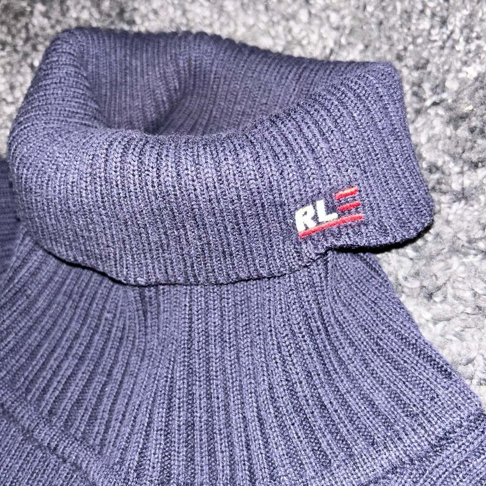 Vintage Polo Jeans Co. Ralph Lauren Ribbed Cotton Turtleneck Sweater XL N1